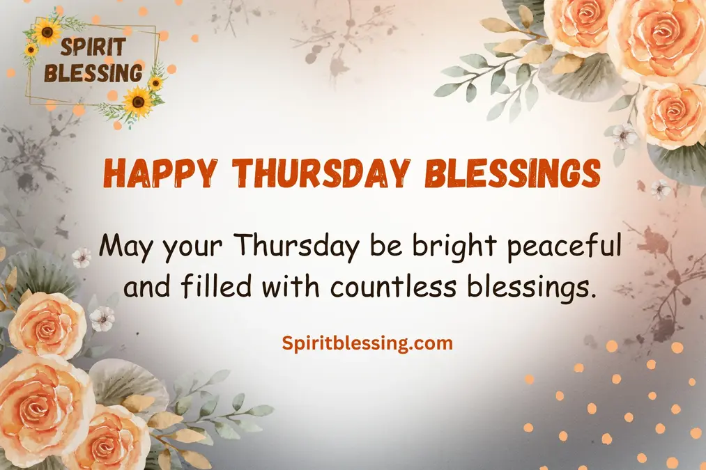 Happy Thursday blessings images