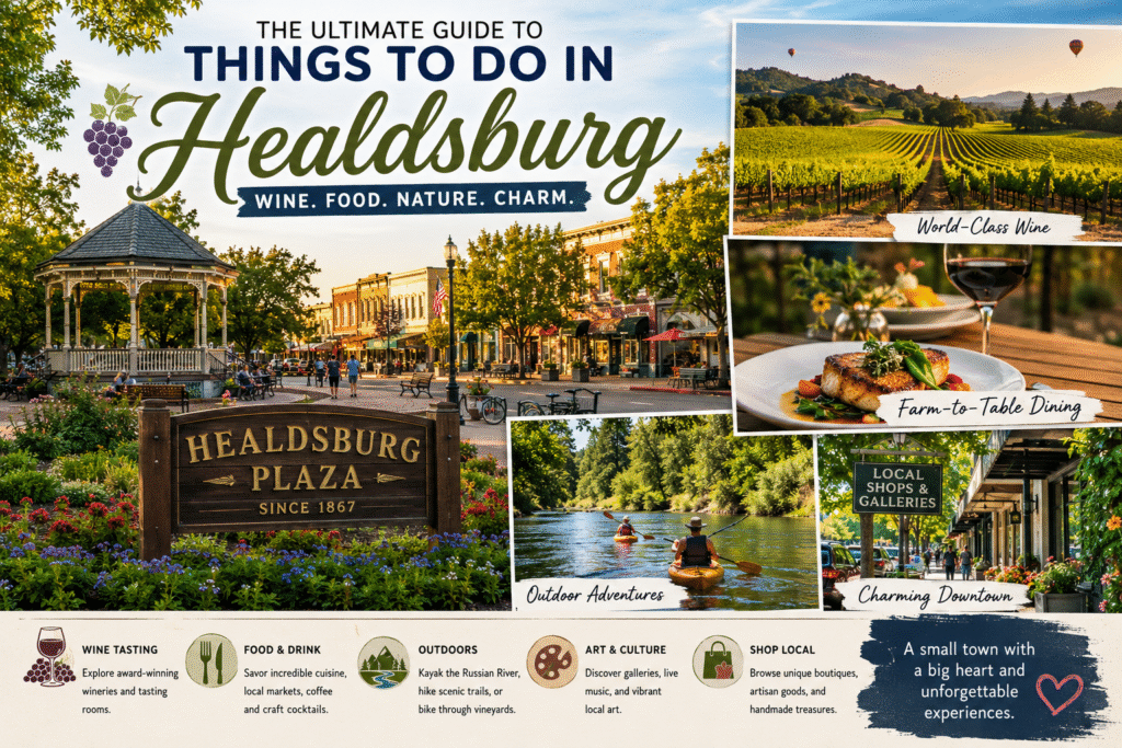 things to do in healdsburg